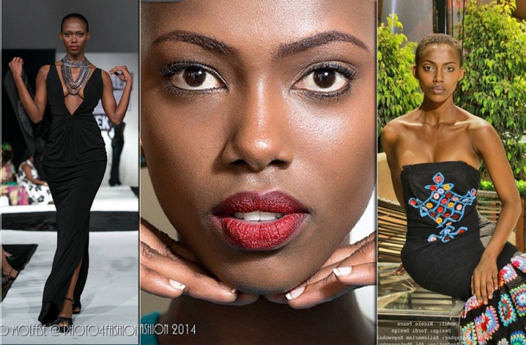 Burundian models abroad : Ange Nicole Mahoro , Uganda